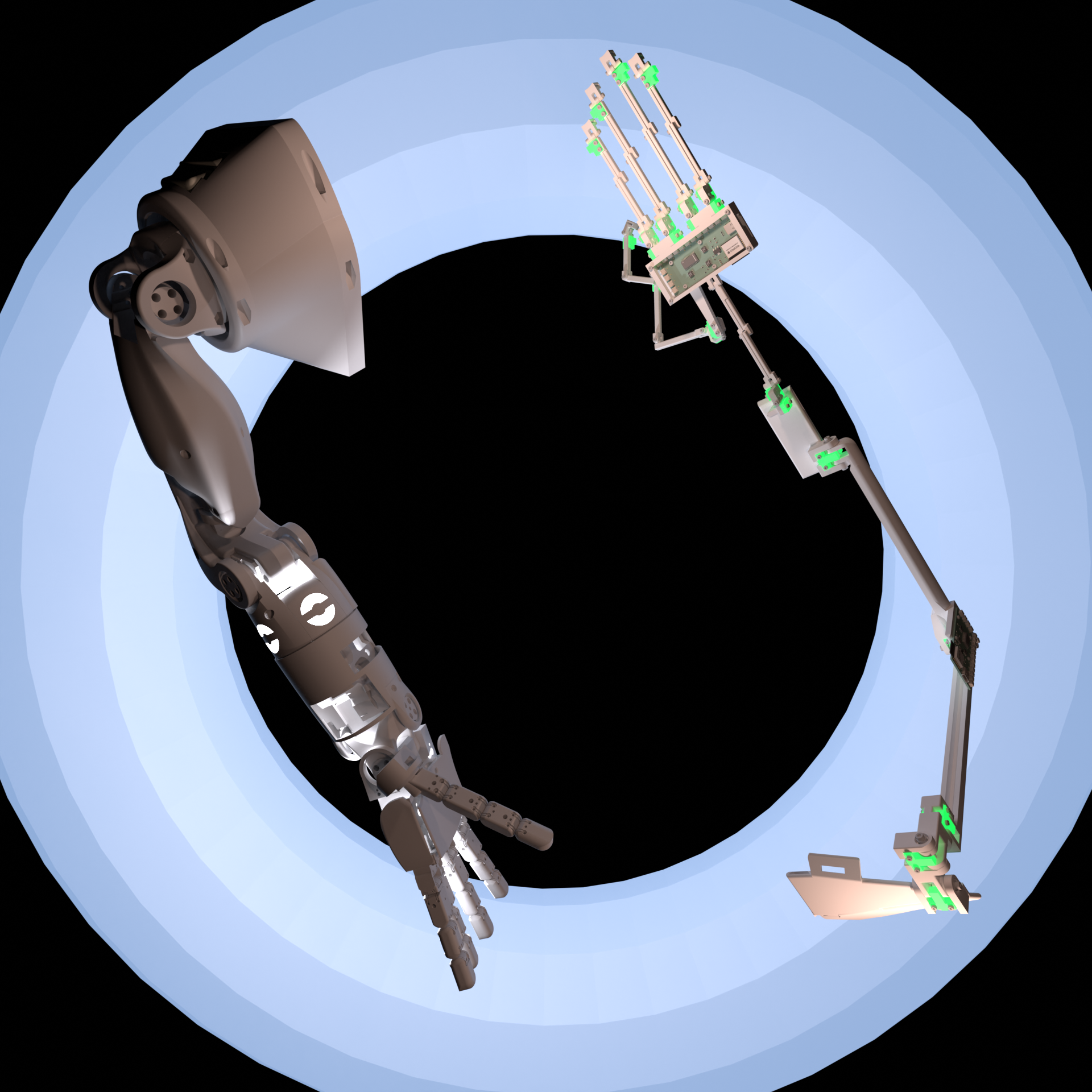 Open Arm Robotic Hand