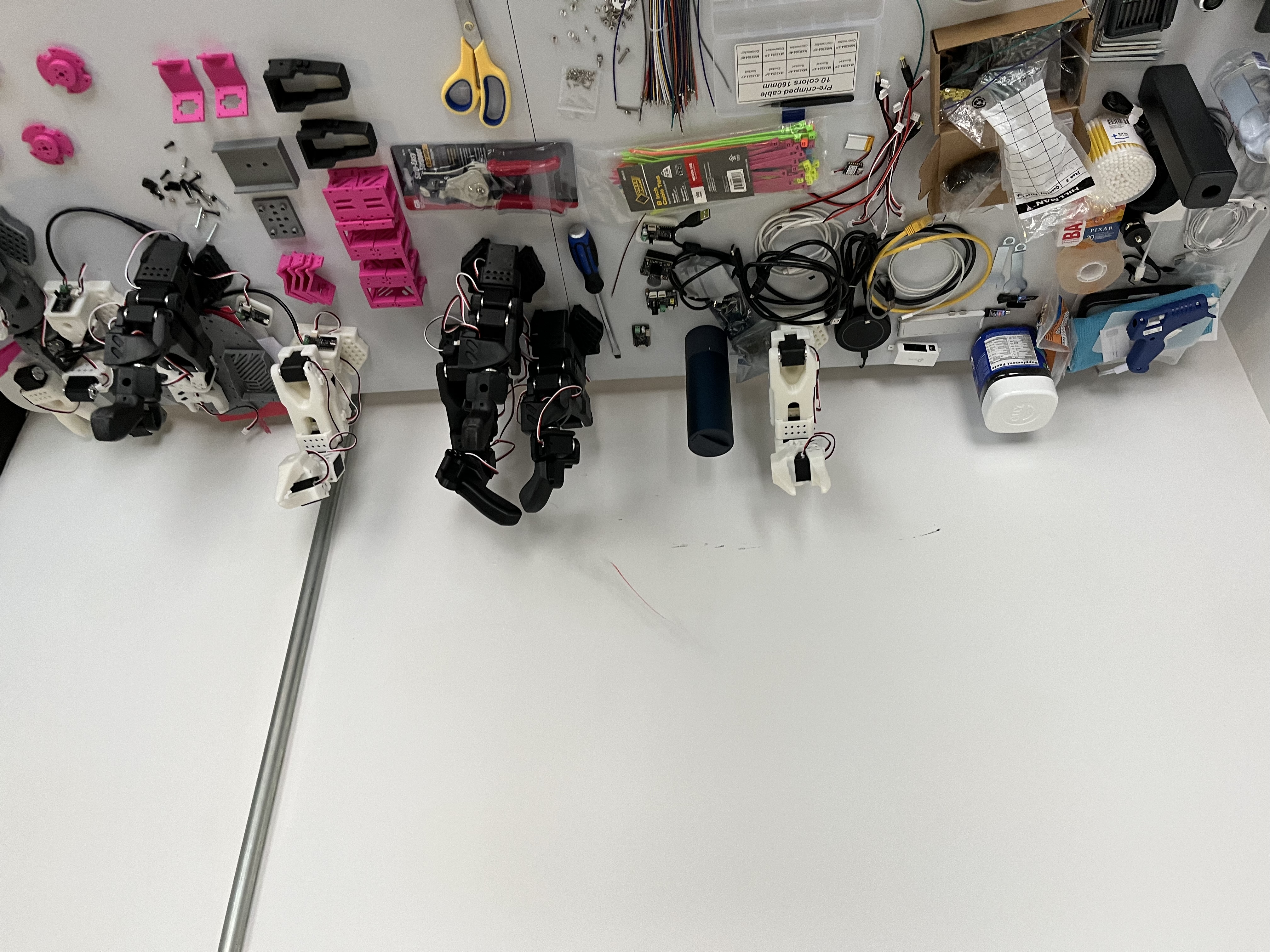 Our robotics development workspace at Frontier Tower
